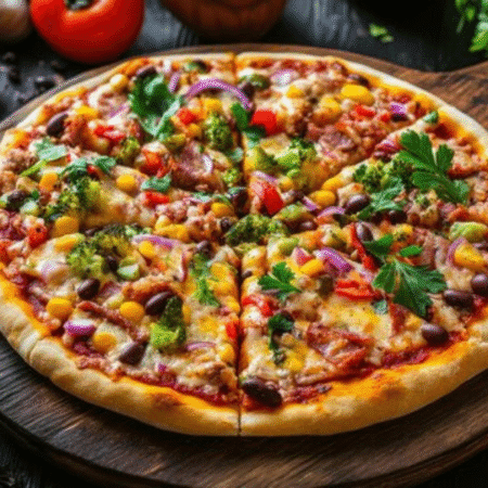 Maxican Chicken Pizza