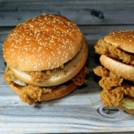 Double Zinger Burger