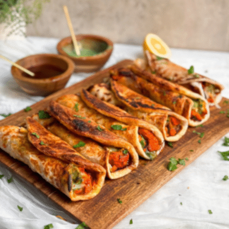Grill Paratha Roll